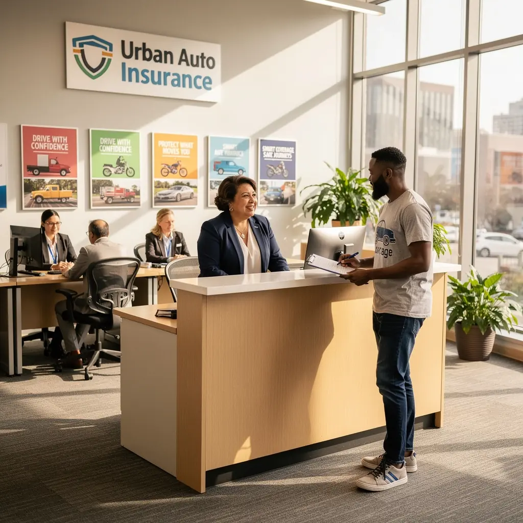 Zbliżenie na formularz zgłoszeniowy dotyczący ubezpieczenia samochodu